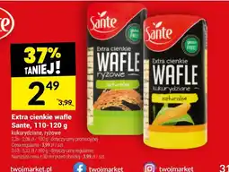 Twój Market Extra cienkie wafle Sante oferta