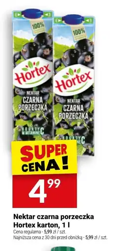 Twój Market Nektar czarna porzeczka Hortex oferta