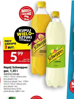 Twój Market Napój Schweppes gaz oferta