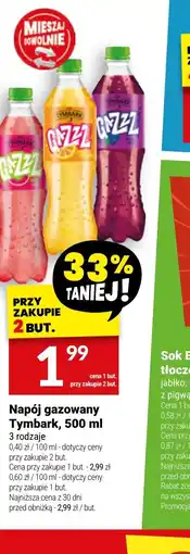 Twój Market Napój gazowany Tymbark oferta