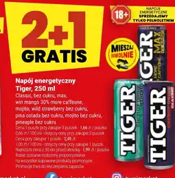 Twój Market Napój energetyczny Tiger oferta