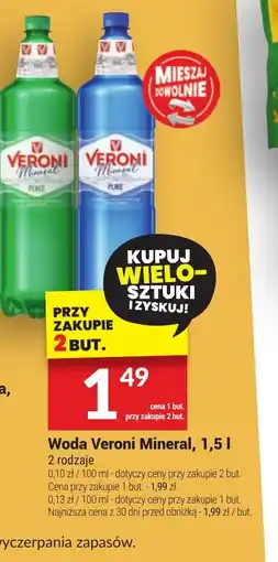 Twój Market Woda Veroni Mineral oferta