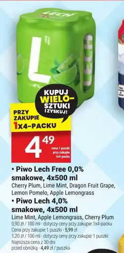 Twój Market Piwo Lech 4,0% oferta