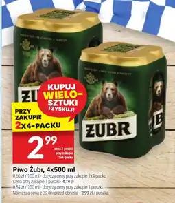 Twój Market Piwo Zubr oferta