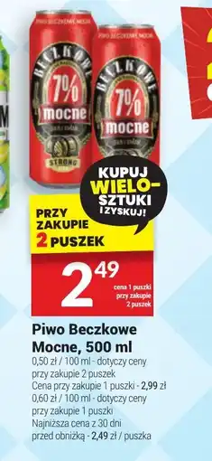 Twój Market Piwo Beczkowe Mocne oferta