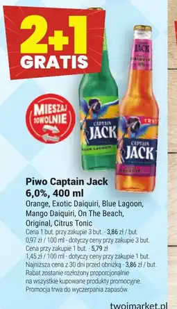 Twój Market Piwo Captain Jack oferta