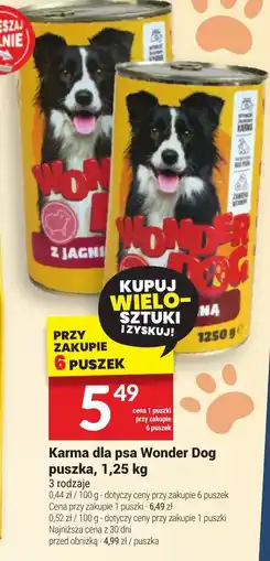 Twój Market Karma dla psa Wonder Dog oferta