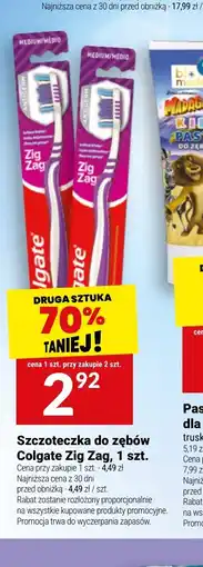 Twój Market Szczoteczka do zębów Colgate Zig Zag oferta