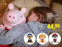 Lidl Maskotka z kolekcji Psi Patrol lub Świnka Peppa oferta