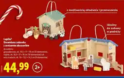 Lidl Lupilu Drewniana zabawka z zestawem akcesoriów oferta