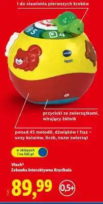 Lidl Vtech Zabawka interaktywna Kręcikula oferta
