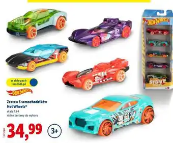 Zestaw 5 samochodzików Hot Wheels