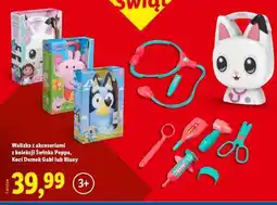 Lidl Walizka z akcesoriami z kolekcji Świnka Peppa, Koci Domek Gabi lub Bluey oferta