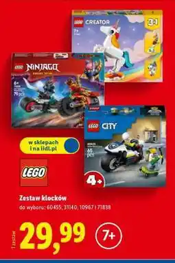 Lidl Zestaw klocków LEGO oferta