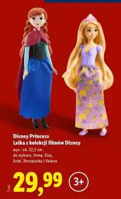 Lidl Disney Princess Lalka z kolekcji filmów Disney oferta