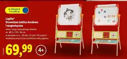 Lidl Lupilu Drewniana tablica kredowa i magnetyczna oferta