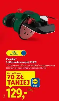 Lidl Parkside Szlifierka do krawędzi, 250 W oferta