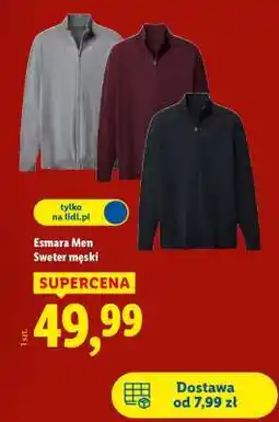 Lidl Esmara Men Sweter męski oferta