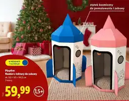 Lidl Playtive Namiot z tektury do zabawy oferta