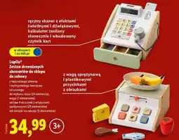 Lidl Lupilu Zestaw drewnianych akcesoriów do sklepu do zabawy oferta