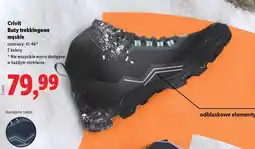 Lidl Crivit Buty trekkingowe męskie oferta