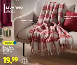 Lidl Livarno Home Koc z frędzlami oferta
