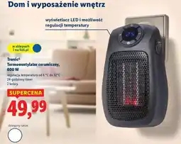 Lidl Tronic Termowentylator ceramiczny, 600 W oferta