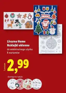 Lidl Livarno Home Naklejki okienne oferta