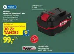 Lidl Parkside Akumulator litowo-jonowy, 4 Ah oferta