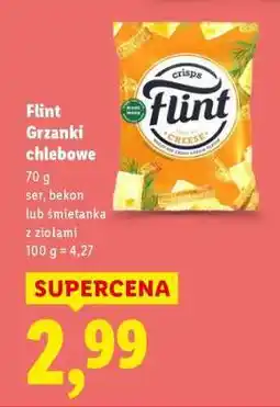 Lidl Flint Grzanki chlebowe oferta