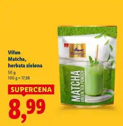 Lidl VIFON Matcha, herbata zielona oferta