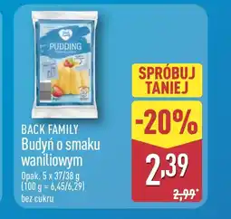 ALDI Pudding Back Family oferta