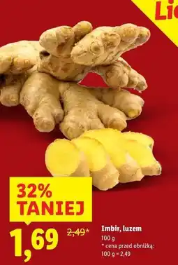 Lidl Imbir oferta