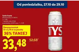 Lidl Piwo Tyskie Gronie oferta
