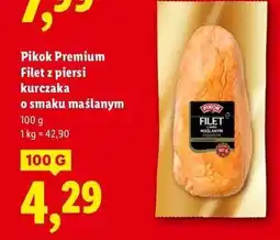 Lidl Filet z kurczaka o smaku maślanym Pikok oferta