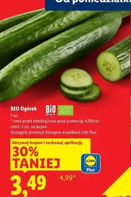 Lidl Ogórki Bio Organic oferta