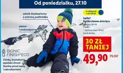 Lidl Kurtka zimowa 86-116 cm Lupilu oferta