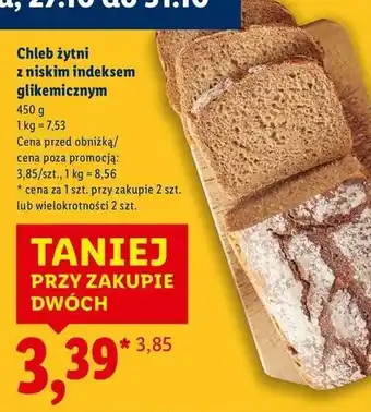 Lidl Chleb żytni oferta
