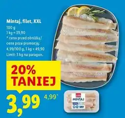 Lidl Filety z mintaja Abramczyk oferta