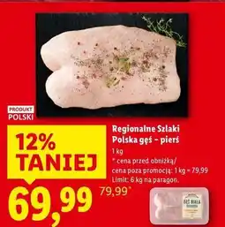 Lidl Pierś z gęsi kołudzkiej Regionalne Szlaki oferta