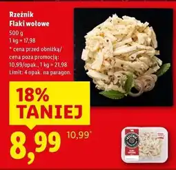 Lidl Flaki wołowe Rzeźnik Codzienna Dostawa oferta