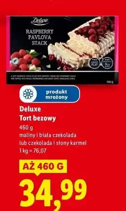 Lidl Tort bezowy czekolada i słony karmel Deluxe (Schwarz) oferta