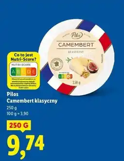 Lidl Camembert klasyczny Pilos oferta