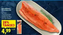 Lidl Łosoś atlantycki filet oferta