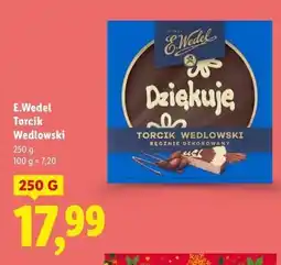 Lidl Torcik waflowy E. Wedel Wedlowski oferta