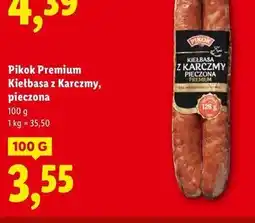 Lidl Kiełbasa pieczona z karczmy Pikok oferta