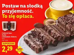 Lidl Kostka czekoladowo-śliwkowa Cukiernia Sowa oferta