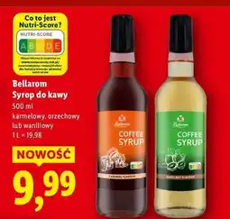 Lidl Syrop do kawy orzech laskowy Bellarom oferta
