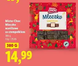 Lidl Mleczko waniliowe Mister Choc oferta