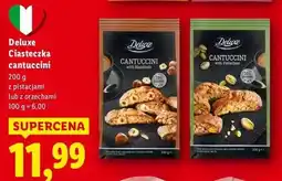 Lidl Ciastka cantuccini z orzechami Deluxe (Schwarz) oferta